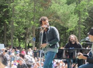 Francesco Renga al lago Lexert
