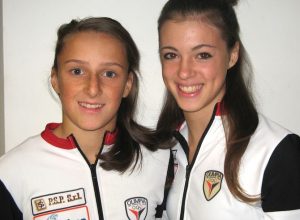 Rebecca Frison e Aurora Bigiarini (Olimpia)