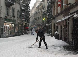Le vide del centro di Aosta