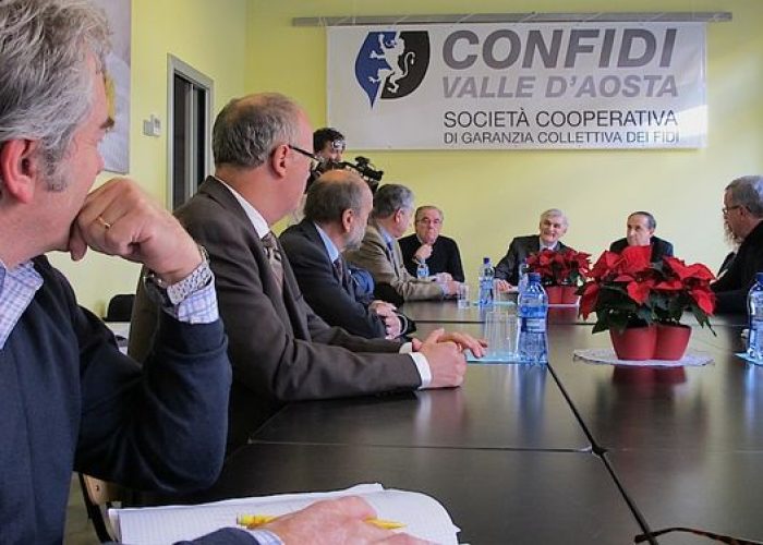 la Presentazione di Confidi Valle d'Aosta