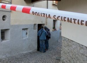 I sopralluoghi all'abitazione di Gilardi, nel 2011.