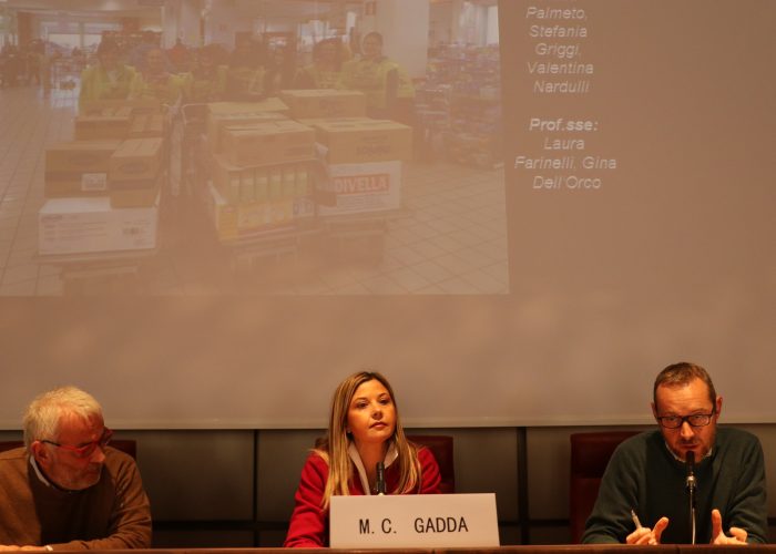Da sx: MArco Lucchini, Maria Chiara Gadda e Fabio Molino
