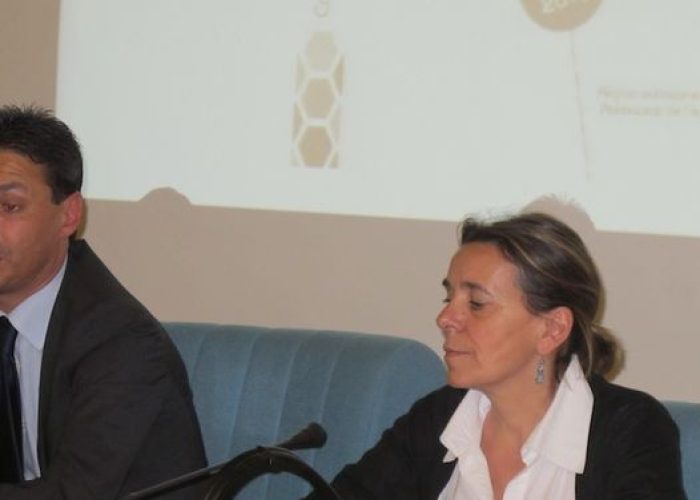 Laurent Viérin e Patrizia Bongiovanni