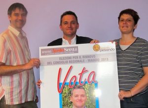 La premiazione di Mauro Lucianaz