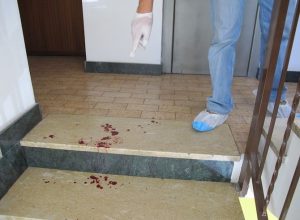 Il luogo dove è avvenuta l'aggressione