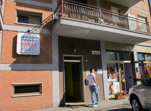 Il condominio in via Parigi