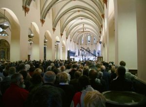 Un momento della celebrazione eucaristica