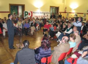 L'incontro dei democratici con Dario Franceschini