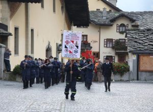 Vigili del fuoco volontari a Gressoney