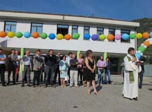 L'inaugurazione delle scuole a Saint-Pierre