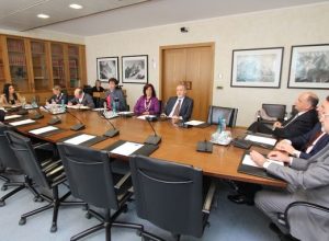 Conferenza dei Capigruppo con i Parlamentari e il Presidente della Regione