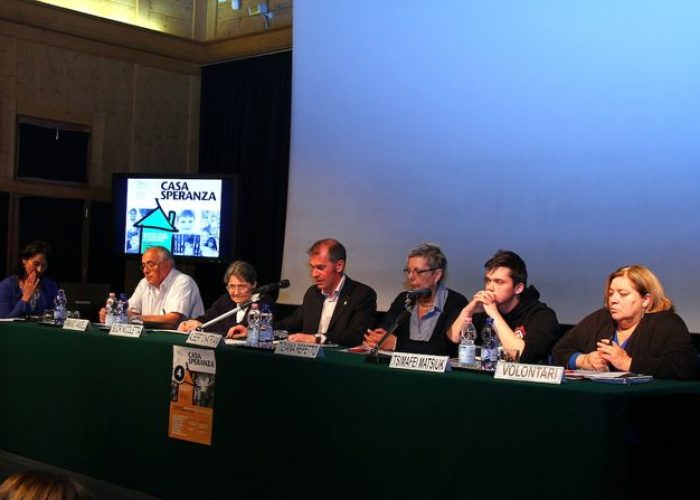 La serata a Courmayeur