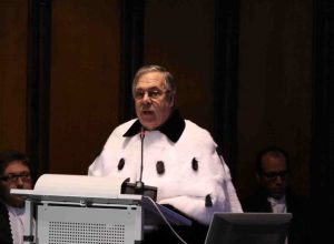 Il Magnifico rettore dell'UNI VdA Pietro Passerin d'Entrèves