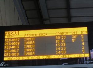 I ritardi sui treni per la Fiera di Sant'Orso