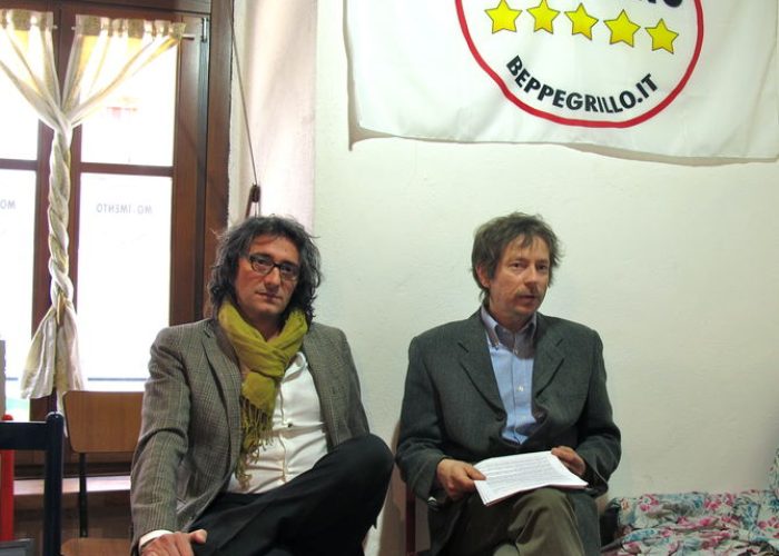Luca Lotto e Stefano Ferrero presentano il documento d'impegno etico