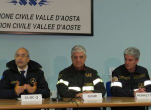 Visita in Valle d'Aosta del Capo Dipartimento della Protezione civile e del Capo del Corpo Nazionale dei Vigili del Fuoco