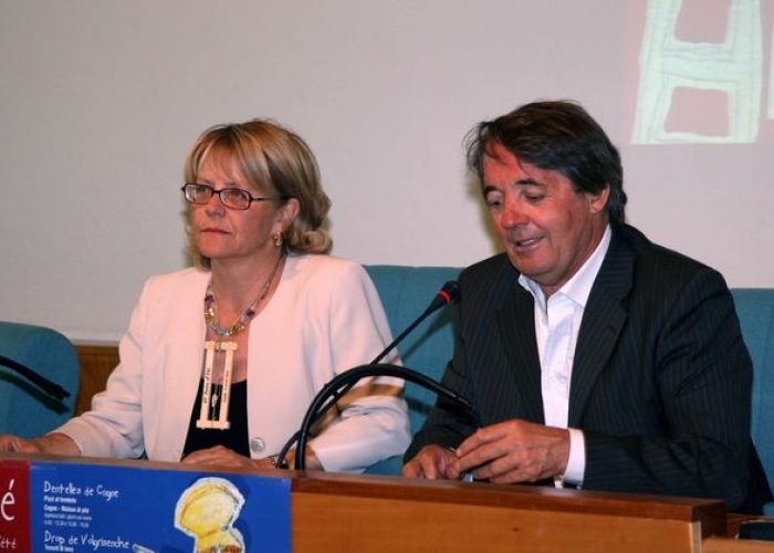 Da sx Vally Lettry ed Ennio Pastoret