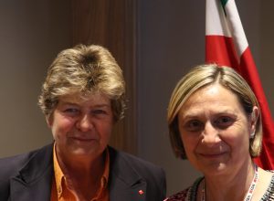 Susanna Camusso e Vilma Gaillard