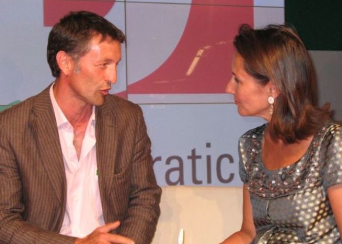Raimondo Donzel con Ségolène Royal