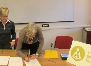 Firma della convenzione per il nuovo Centro delle Famiglie
