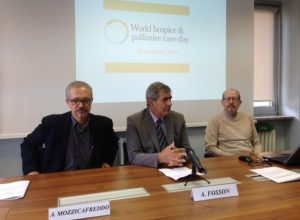 Da destra Alessandro Mozzicafreddo, Antonio Fosson e Marco Musi