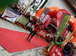 Oscar Perez all'arrivo a Courmayeur