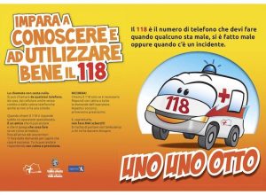 La campagna informativa del 118