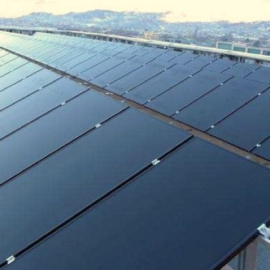 Impianto con tecnologia a telluro di Cadmio