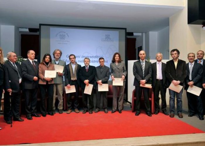 I premiati del primo Welcome Day di Confindustria Vda