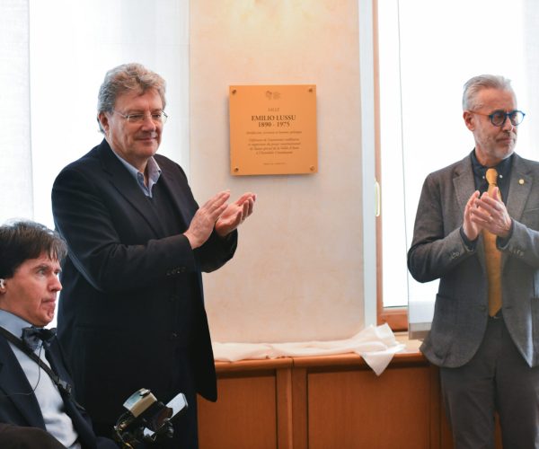 inaugurazione targa Emilio Lussu