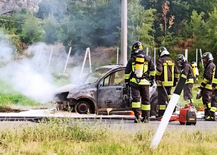 incendio auto