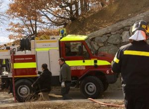 Le foto dell'incendio