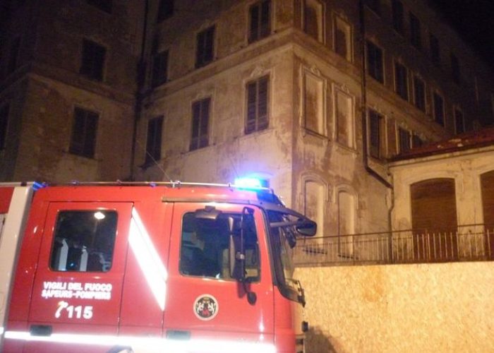 L'incendio al vecchio Hotel Source di Saint-Vincent