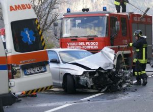 La foto dell'incidente a Gignod