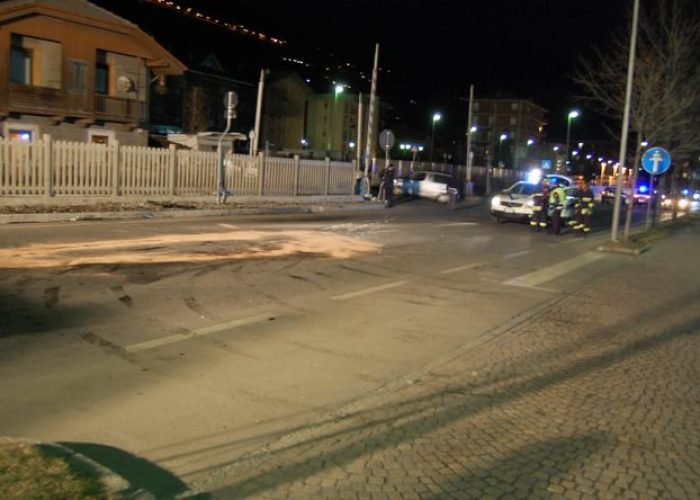 L'incidente di via Piccolo San Bernardo