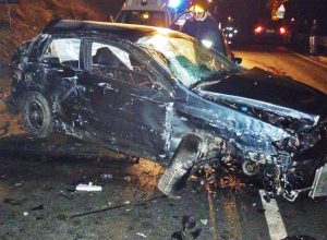 Un'immagine dell'incidente