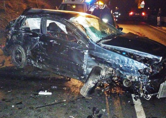 Un'immagine dell'incidente