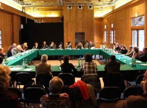 L'incontro tra le due municipalità a Courmayeur