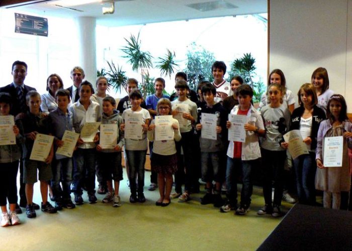 Gli alunni che hanno ricevuto i certificati YLE
