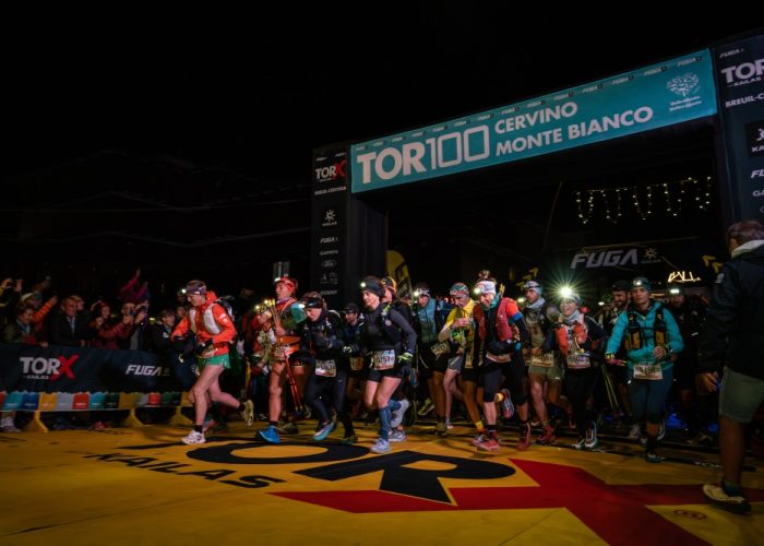 La partenza del TOR100 - photo credits Nicola Biagetti - Zzam! Agency