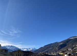 inverno cielo sereno sole soleggiato