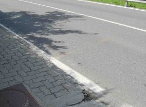 Il luogo dell'incidente