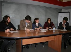 Da sinistra: Marika Demaria, Maurizio Abbà, Patrizia NeriKatia Foletto, Anna Ferrara,