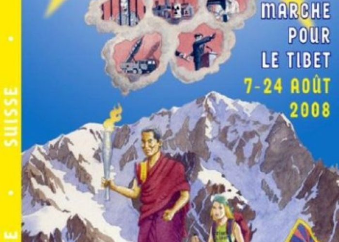 la locandina della marcia