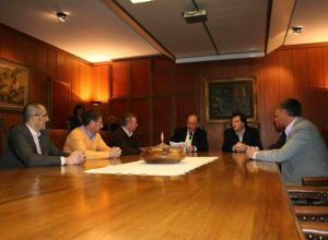 La firma dell'accordo di programma tra la Regione e i sindaci dei comuni interessati dagli interventi