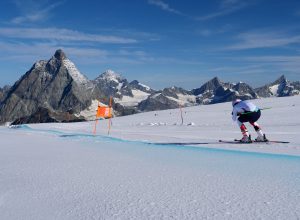 la nuova pista di Coppa del Mondo Cervinia Zermatt