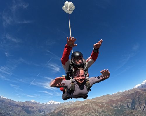 lanci paracadutismo in Valle d'Aosta