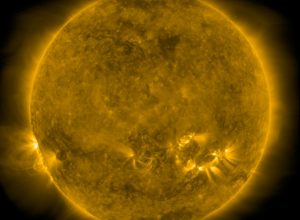 Protagonisti del solstizio: il Sole ripreso oggi alle ore 02.57 dalla sonda Solar Dynamics Observatory