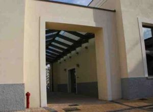 L'entrata della Cittadella dei Giovani