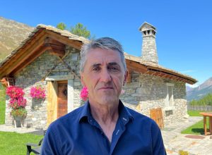 Il sindaco di Valgrisenche Daris Luboz